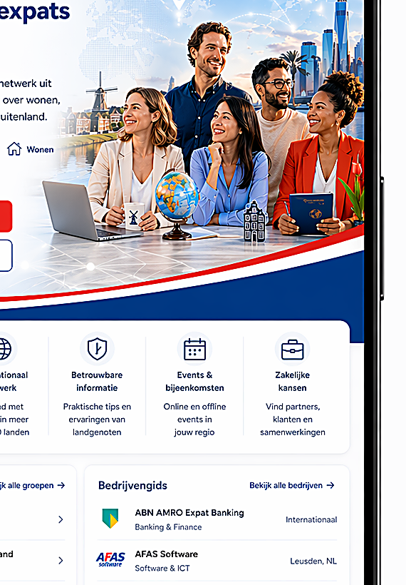 Nederlandse Expats hero visual mobile