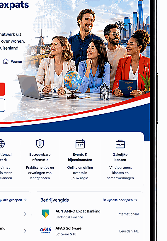 Nederlandse Expats hero visual mobile